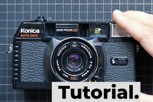 How to use the Konica C35 MF-D