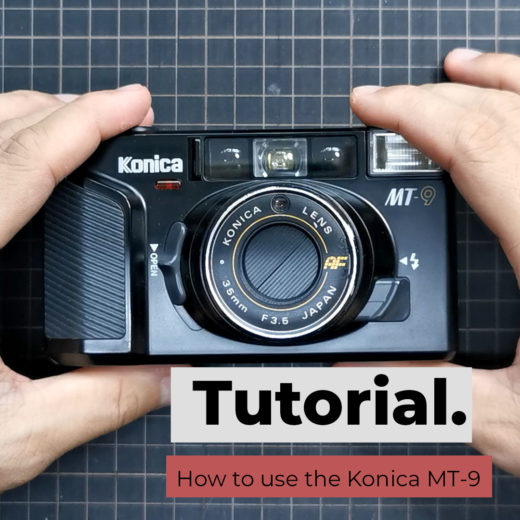 How to use the Konica MT-9