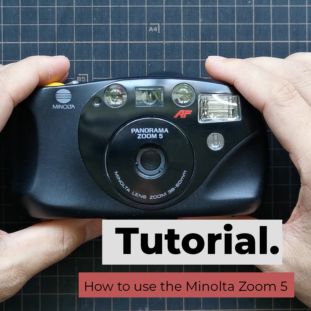 How to use the Minolta Zoom 5 - i shoot film