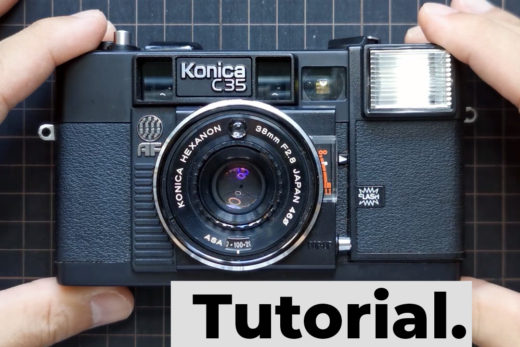 How to use the Konica C35 AF
