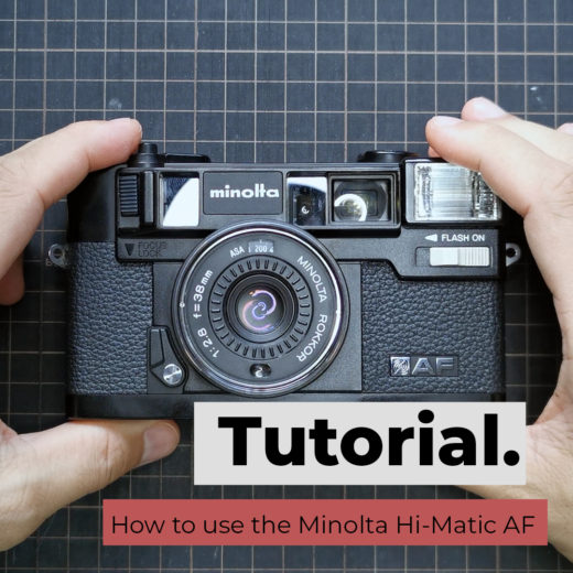 How to use the Minolta Hi-Matic AF