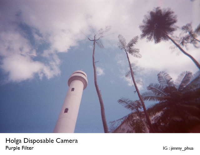 Holga Disposable Camera – Purple Filter